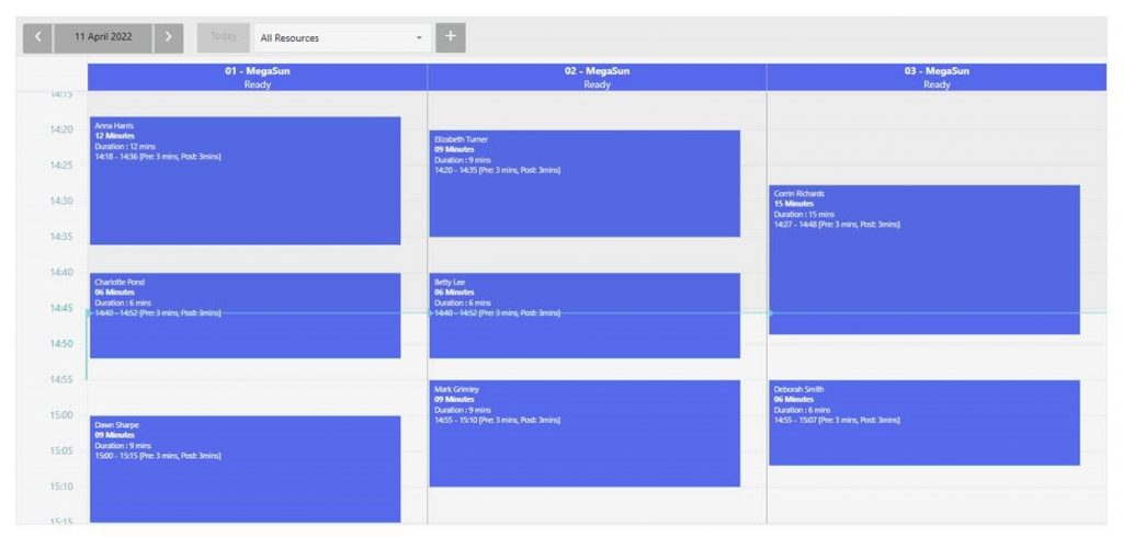 Active Salon appointment book